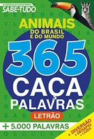 [ PRIME ] Almanaque Passatempos Sabe-Tudo 365 Caça-Palavras - Animais do Brasil e do Mundo- 224 Páginas 