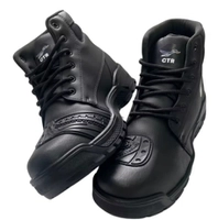 [R$35 "MOEDAS"/BR] Bota Coturno Motoqueiro em Couro com Biqueira de Proteção #Aliexpress 🇧🇷