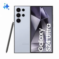 Celular Samsung Galaxy S24 Ultra, 512GB, 12GB de RAM, Tela de 6.8", Galaxy AI Titânio Azul