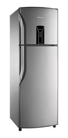 Geladeira frost free Panasonic NR-BT40 aço inoxidável com freezer 387L 220V