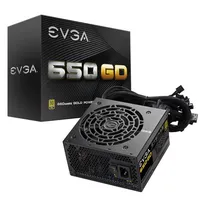 Fonte EVGA 650W 80 Plus Gold, PFC Ativo