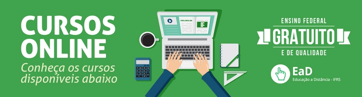[EaD] Cursos gratuitos com certificação Instituto Federal Rio Grande do Sul