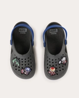 [Tam: 25 ao 32] Sandália Clog infantil personagens preta | Marvel