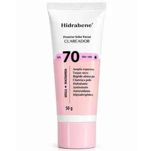 Hidrabene Protetor Solar Clareador Facial 70 FPS
