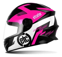 Capacete Integral Infantil Moto Seguro Etceter Black Friday