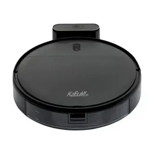 Robô Aspirador De Pó e Passa Pano KaBuM! Smart 100, Preto - KBSF007