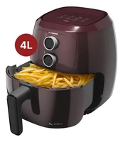 Fritadeira Elétrica WAP Air Fryer Family 4L Antiaderente Vermelha 1500W