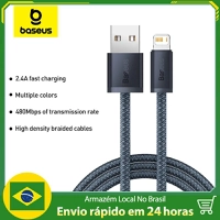 [DoBrasil] Cabo USB 2.4A para iPhone Carregamento Rápido de 2 metros- Baseus