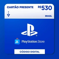 Cartão Presente PS Store R$530 - Brasil Digital