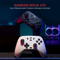 [R$84 Moedas] Gamesir Nova Lite Gamepad Sem Fio Bluetooth com Hall Effect para Nintendo Switch PC Steam Android iOS
