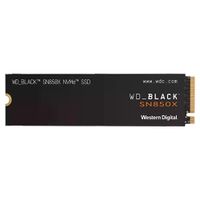 [APP] SSD WD Black SN850X Gaming Storage, 2TB, M.2 2280 PCIe GEN4X4, NVMe, Leitura: 7300 MB/s e Gravação: 6600 MB/s, Preto - WDS200T2X0E