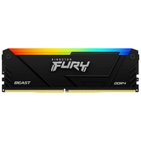 Memória Kingston FURY Beast, 32GB, DDR4, 3200MHz, CL16, RGB, KF432C16BB2A/32