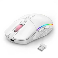 Mouse Redragon Invader Pro RGB 10000 DPI Branco