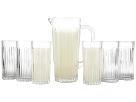 Jogo 7 Peças Haus Concept Filetto em Vidro