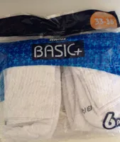 [Loja Física] Meia Esportiva com 6 unidades Basic+ - R$12