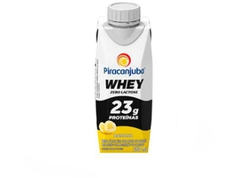 [Cliente Ouro / L6P4] Bebida Láctea Piracanjuba Whey Banana Zero Lactose 250ml