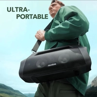 [R$587 "MOEDAS"/BR] Caixa de som Anker Motion Boom Plus 80W 