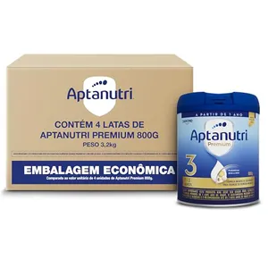[REC/R$ 43,50 cada] Aptanutri Premium 3 - 4 unidades de 800g 