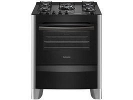Fogão 5 Bocas Continental Prata - Acendimento Automático FC5VS - Fogão - Magazine Luiza