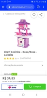 Buuug... Cheff Cozinha - Roxo/Rosa - Calesita