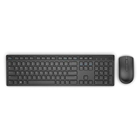 [PRIME] Teclado e Mouse Wireless Dell, KM636, Preto