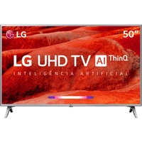 [R$1.699 AME] Smart TV 50" LG ThinQ AI 4K 50UM7510 | R$1.999