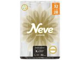 [C. Ouro] Papel Higiênico Folha Tripla Neve Supreme 32 Rolos