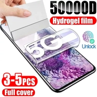 5 películas Hidrogel Smartphone Samsung diversos modelos 
