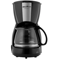 Cafeteira Elétrica Britânia 600ml Preta Inox CP15 – 127 Volts - 110V