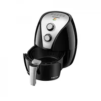 Fritadeira Elétrica Sem Óleo/Air Fryer Mondial - Pratic AF-20 Preta e Prata 2,4L com Timer por R$ 200