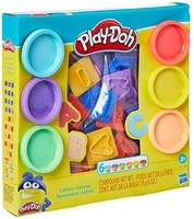 Play Doh, Conjunto Massinha Letras, Multicor