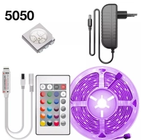 (Novos Usuários) Fita led RGB 5 metros com controle infra vermelho