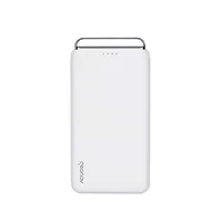 Carregador Portátil 12.000 mAh, Branco, PB12KWT, Geonav