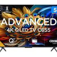 Smart TV 50” 4K UHD QLED TCL 50C655 Wi-Fi