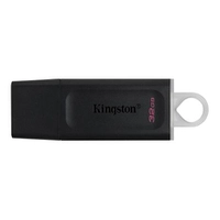 Pen Drive DataTraveler Exodia 32GB Kingston com Conexão USB 3.2, Preto/Branco - DTX/32GB
