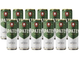 [Leve 3 pague 2] Cerveja Spaten Puro Malte - 12 Unidades Lata 350ml