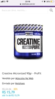 Creatine Micronized 90gr - Profit | R$1