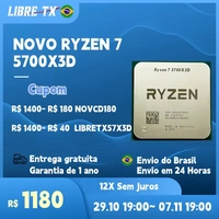 [do Brasil] Processador AMD Ryzen 7 5700X3D - 8c/16t