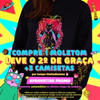 Nerd Universe - 2 Moletons + 3 Camisetas por R$299