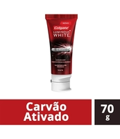 Creme Dental Colgate Luminous White Carvão Ativado 70g | 8 unid | R$3,04 cada