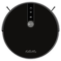 Robô Aspirador De Pó e Passa Pano KaBuM! Smart 500, Preto - KBSF000