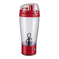 Mixer Shake com Copo à Pilha Vermelho Euro Home MIX6552-VM