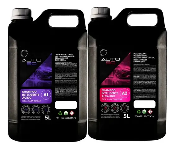 Shampoo Automotivo Auto90 10l Limpeza Pesada