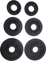 Kit 8kg Anilhas Fracionadas - Lb 2un-1 1/4, 2un 2 1/2, 2 Un 5lb