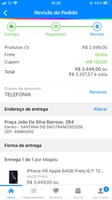iPhone XR Apple 64GB Preto 6,1” 12MP iOS R$3.207