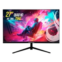 Monitor Gamer Rise Mode 27" 2K, 75hz, 4ms, IPS, Preto, HDMI e DisplayPort, sRGB 99%, Suporte Vesa #Kabum 🇧🇷