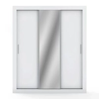 Guarda-Roupa Bartira City com 3 Portas de Correr e 1 Espelho | R$539