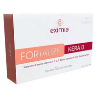 Fortalize Kera D 30 Comprimidos para Cabelos