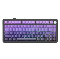 [MOEDAS | Taxa Inclusa] Teclado mecânico Attack Shark X85 Tri-mode 75% Wireless acolchoamento de 5 camadas