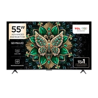 Smart TV 55” TCL C6K Premium 4K QD-Mini LED com Sistema Operacional Google TV, Dolby Vision IQ, Atmos, Subwoofer, HDR10+, 144Hz VRR e Comando de Voz